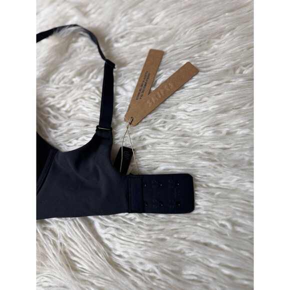 Skims Fits Everybody T-shirt Bra Onyx Size 32DDD - Picture 6 of 9
